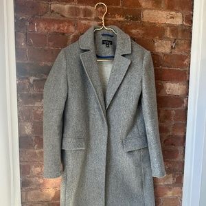 TOPSHOP gray coat